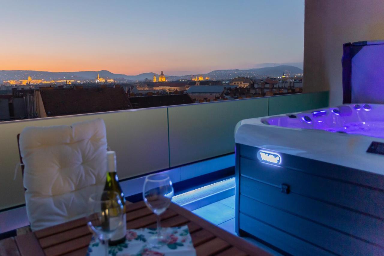 부다페스트 Centropolitan Penthouse #Jacuzzi #Freeparking 아파트 외부 사진