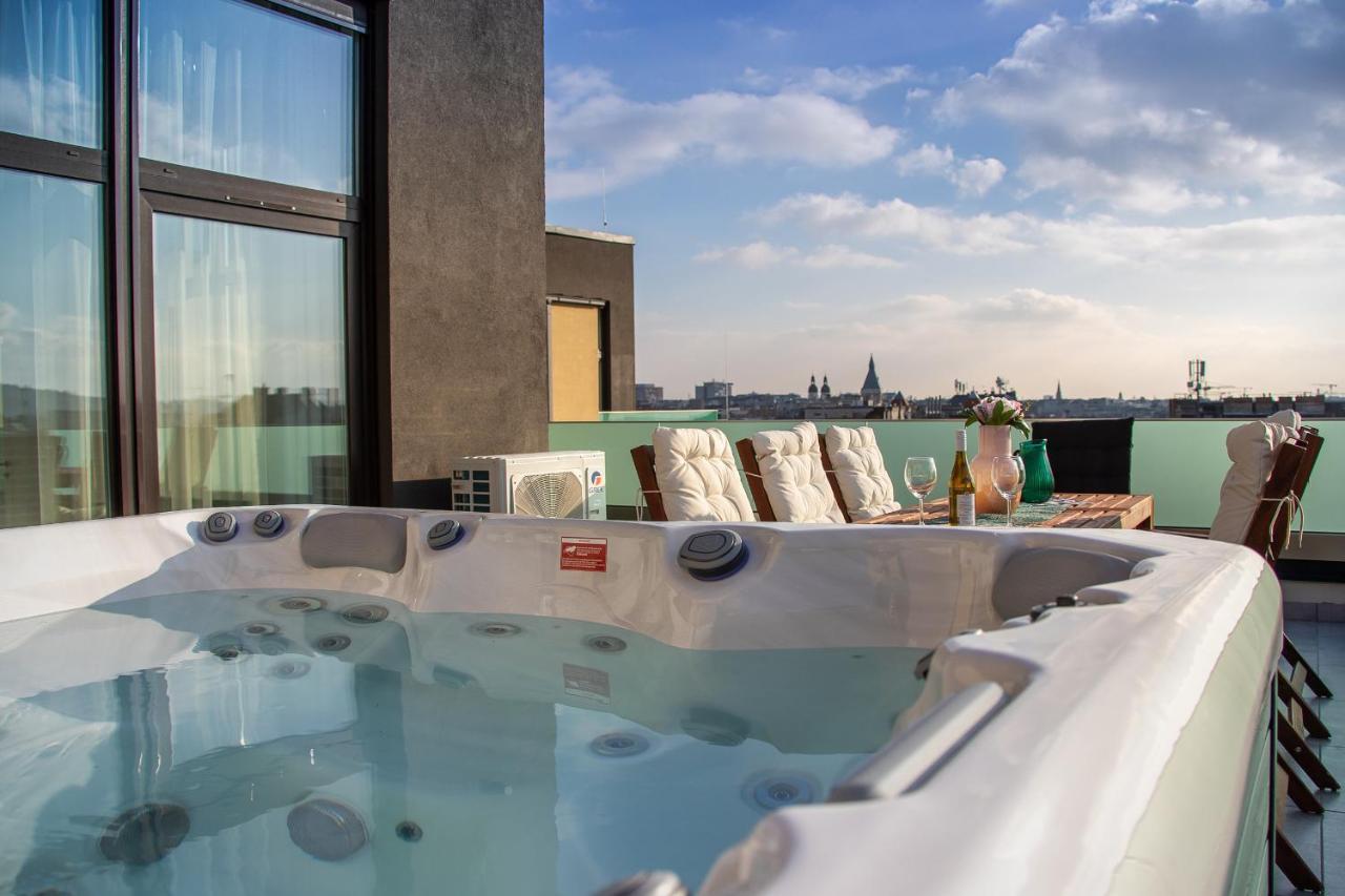부다페스트 Centropolitan Penthouse #Jacuzzi #Freeparking 아파트 외부 사진