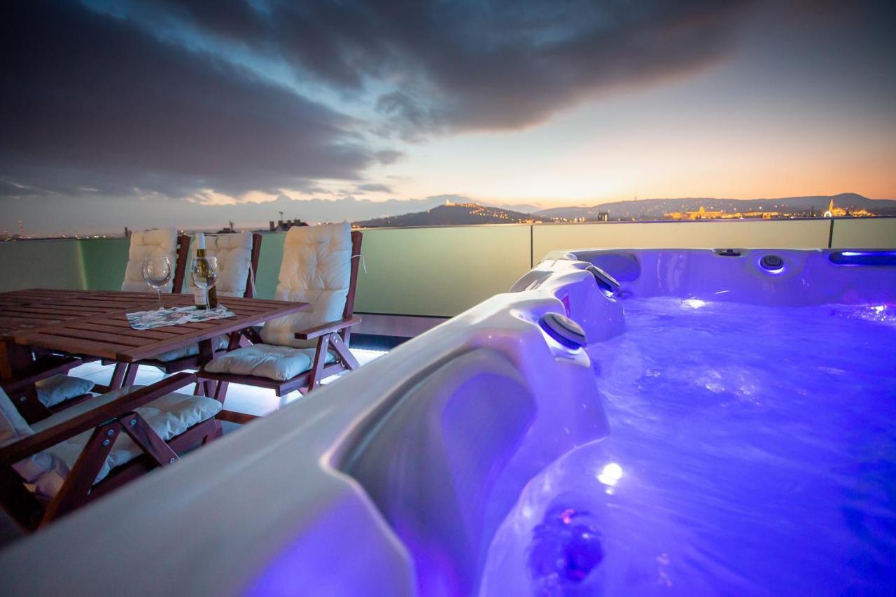 부다페스트 Centropolitan Penthouse #Jacuzzi #Freeparking 아파트 외부 사진